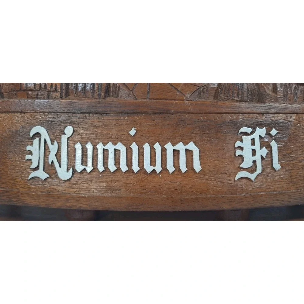 Pair Of Hand Carved 15